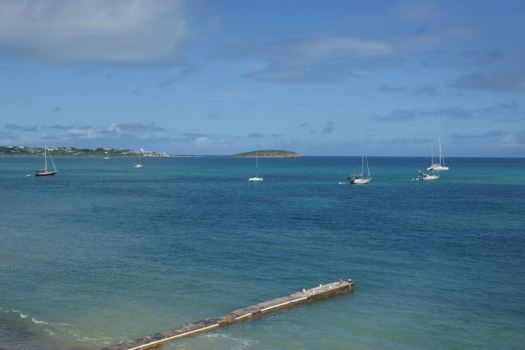 Superbe Studio Dolce Vita Vue Mer Plage Piscine Marigot  Zewnętrze zdjęcie