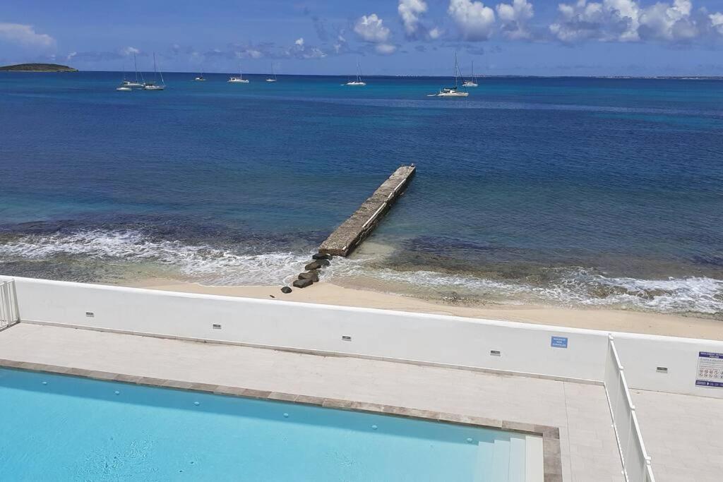 Superbe Studio Dolce Vita Vue Mer Plage Piscine Marigot  Zewnętrze zdjęcie