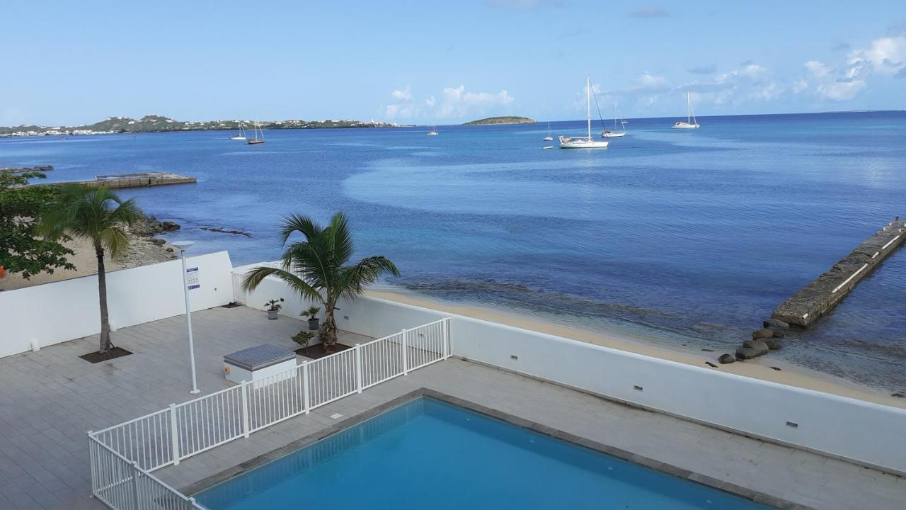 Superbe Studio Dolce Vita Vue Mer Plage Piscine Marigot  Zewnętrze zdjęcie